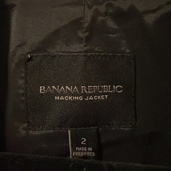 Banana republic navy wool jacket - Picture 4 of 6